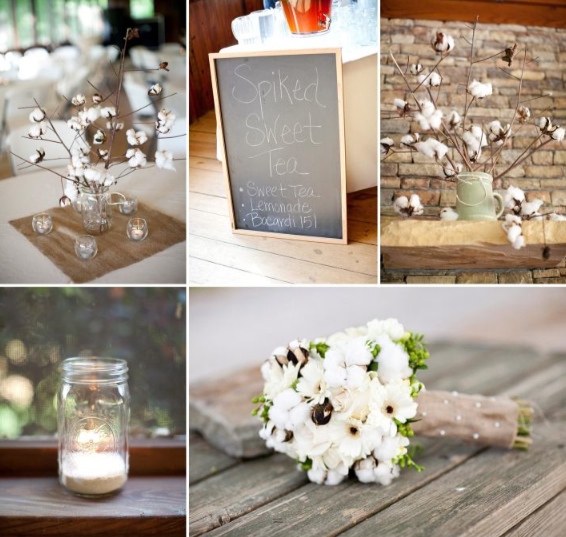 Any wedding with burlap mason jars and chalkboards is pretty much the 